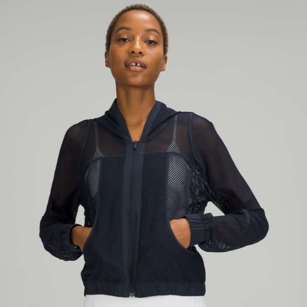 Lululemon Relaxed Fit Mesh Jacket